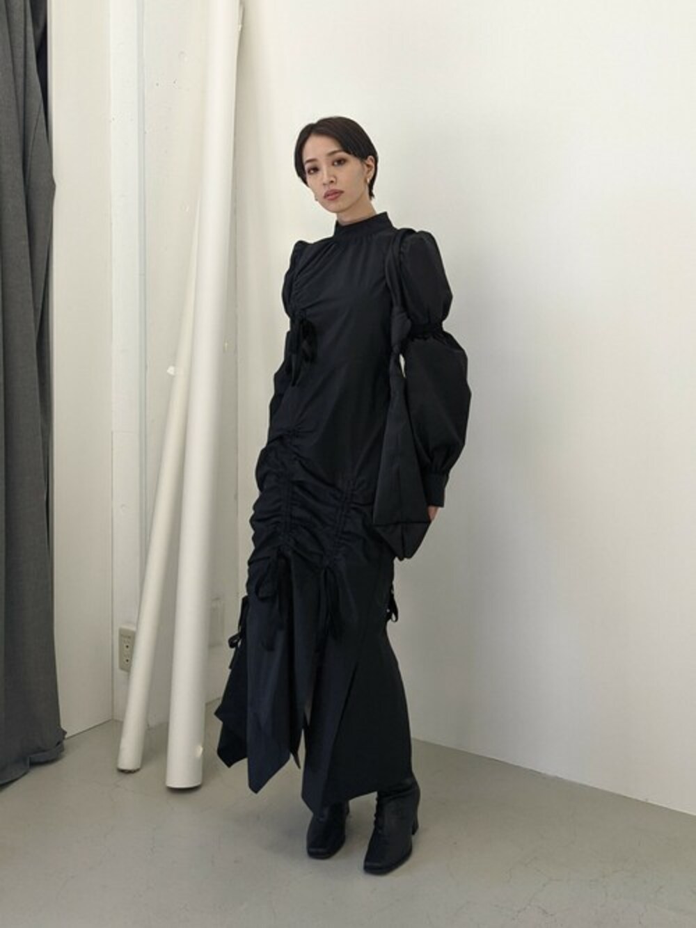 SLY official(SLY official)｜SLYのシャツワンピースを使った 