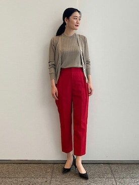 Demi-Luxe BEAMSさん（レディース・164cm）の冬コーディネート