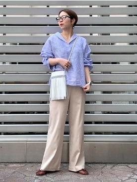 Demi-Luxe BEAMSさん（レディース・156cm）の春コーディネート