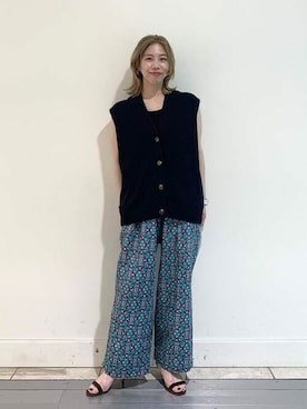 Demi-Luxe BEAMSさん（レディース・156cm）の春コーディネート