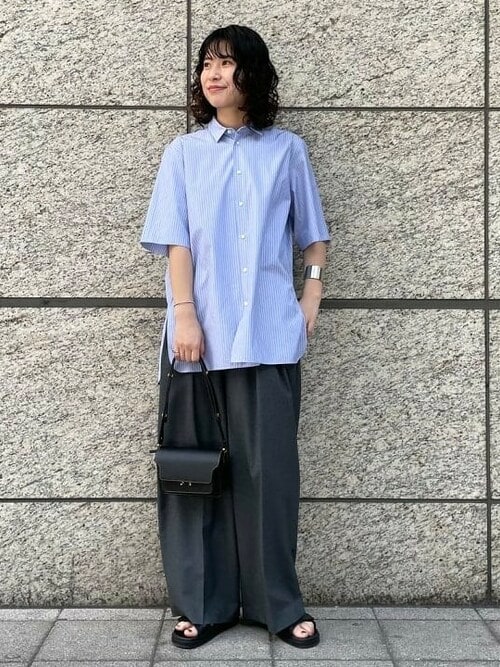 ATON★ストライプシャツ★ニット★カットソー 20220415104457092_500.jpg