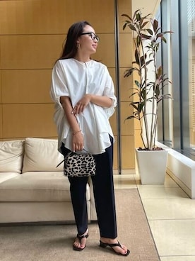 Demi-Luxe BEAMSさん（レディース・158cm）の春コーディネート