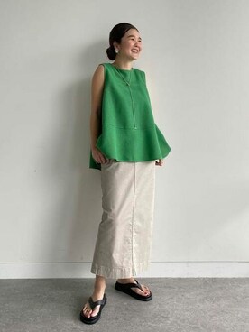 Demi-Luxe BEAMSさん(レディース・162cm)の春コーディネート