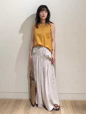 Demi-Luxe BEAMSさん（レディース・160cm）の春コーディネート