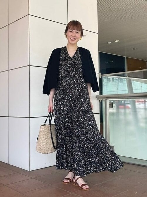 MARIHA × Demi-Luxe BEAMS / 別注 夏の月影 ノースリーブドレス ドット