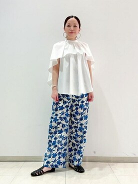 Demi-Luxe BEAMSさん（レディース・158cm）の夏コーディネート