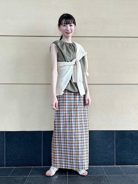 Demi-Luxe BEAMSさん(レディース・158cm)の夏コーディネート