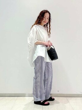 Demi-Luxe BEAMSさん（レディース・158cm）の夏コーディネート