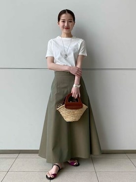 Demi-Luxe BEAMSさん（レディース・155cm）の夏コーディネート