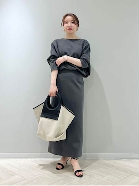 Demi-Luxe BEAMSさん（レディース・155cm）の夏コーディネート