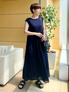 Demi-Luxe BEAMSさん（レディース・163cm）の夏コーディネート