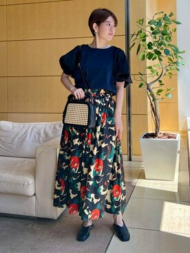 Demi-Luxe BEAMSさん(レディース・163cm)の夏コーディネート