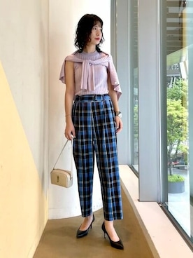 Demi-Luxe BEAMSさん(レディース・166cm)の夏コーディネート