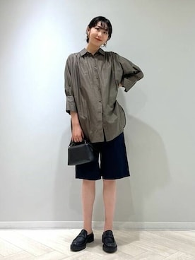 「EFFE BEAMS（エッフェビームス）のアイテム」を使った、Demi-Luxe BEAMSさん（レディース・165cm）の夏コーディネート