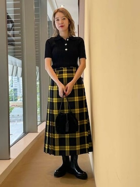 Demi-Luxe BEAMSさん（レディース・163cm）の夏コーディネート