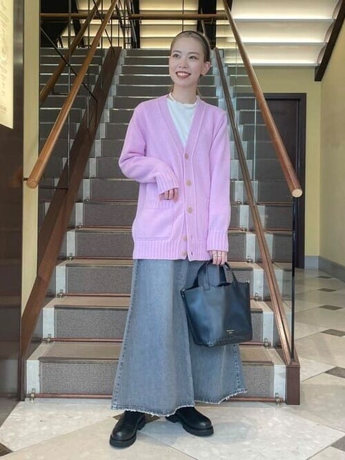 ATON（エイトン）の「ATON / スビン ラウンドヘム ロングスリーブT