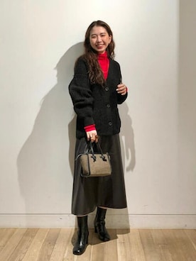 Demi-Luxe BEAMSさん（レディース・160cm）の秋コーディネート