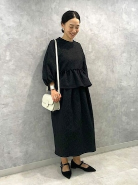 Demi-Luxe BEAMSさん（レディース・155cm）の秋コーディネート