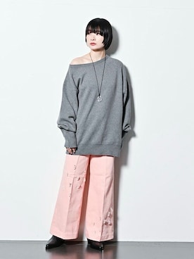 「TANAKA（タナカ）のアイテム」を使った、sakuraiさん（レディース・155cm）の冬コーディネート