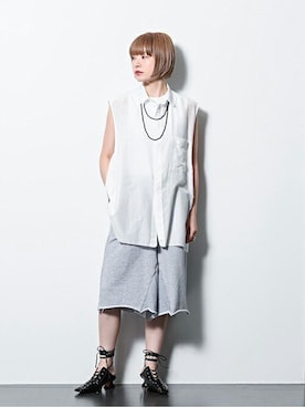 「OLD PARK（オールドパーク）のアイテム」を使った、sakuraiさん（レディース・155cm）の夏コーディネート