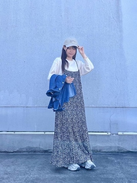 kitayuna527さん（レディース・156cm）の春コーディネート