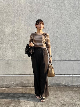 kitayuna527さん（レディース・156cm）の夏コーディネート