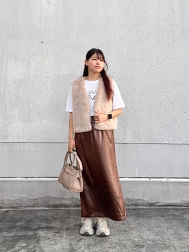 「アイテム（その他アウター）」を使った、kitayuna527さん（レディース・156cm）の夏コーディネート