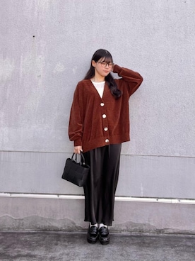 「ナロースカート」｜kitayuna527さん（レディース・156cm）の秋コーディネート