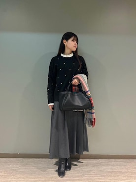 kitayuna527さん（レディース・156cm）の冬コーディネート