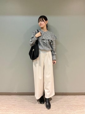 kitayuna527さん（レディース・156cm）の冬コーディネート