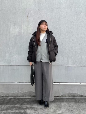 kitayuna527さん（レディース・156cm）の冬コーディネート