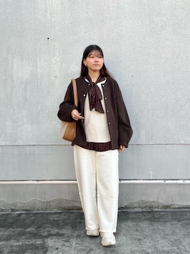 kitayuna527さん（レディース・156cm）の冬コーディネート