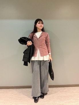 kitayuna527さん（レディース・156cm）の冬コーディネート