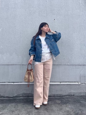 kitayuna527さん（レディース・156cm）の春コーディネート