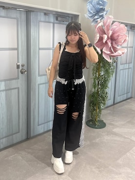 kitayuna527さん(レディース・156cm)の夏コーディネート