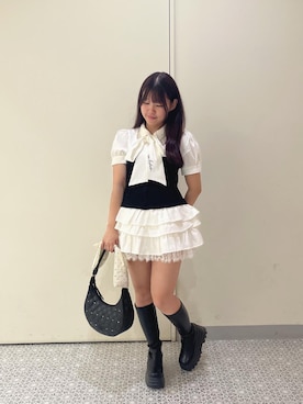 kitayuna527さん（レディース・156cm）の夏コーディネート