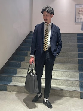 ONDAさん(メンズ・183cm)の春コーディネート