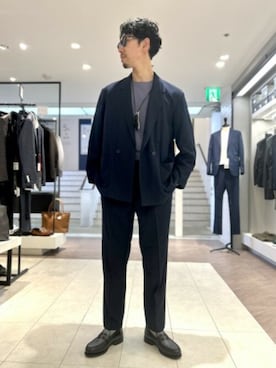 「2023aw」｜ONDAさん（メンズ・183cm）の秋コーディネート