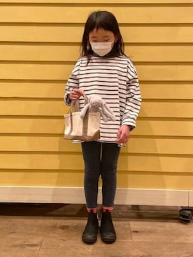 こども ビームスさん（キッズ・122cm）の春コーディネート