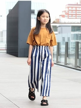 こども ビームスさん(キッズ・130cm)の夏コーディネート