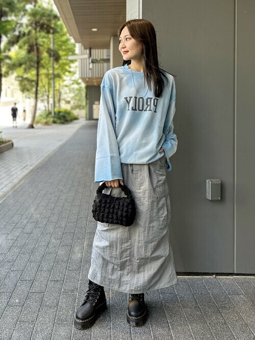 JW ANDERSON【関税送料込】STRIPE パッチワーク ミディスカート 7600024F0189_l1_a041.jpg