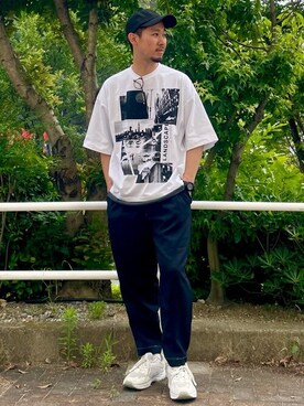 THE SHOP TK officialさん（メンズ・176cm）の夏コーディネート