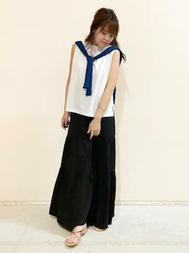 THE SHOP TK officialさん（レディース・156cm）の夏コーディネート