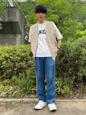 THE SHOP TK officialさん（メンズ・182cm）の夏コーディネート