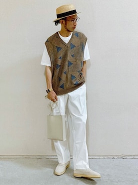 THE SHOP TK officialさん（メンズ・173cm）の夏コーディネート