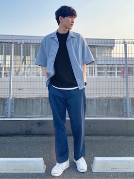 THE SHOP TK officialさん（メンズ・182cm）の夏コーディネート