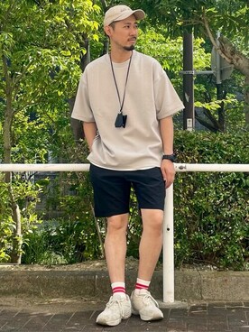 THE SHOP TK officialさん（メンズ・176cm）の夏コーディネート