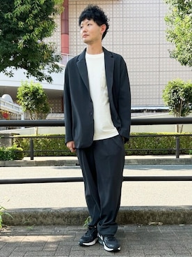 「防シワ加工」｜THE SHOP TK officialさん（メンズ・168cm）の夏コーディネート