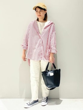 「アウトドア（キャンプ）」｜THE SHOP TK officialさん（レディース・155cm）の夏コーディネート