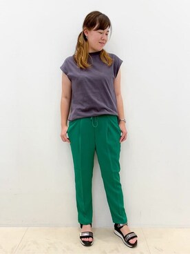 THE SHOP TK officialさん（レディース・156cm）の夏コーディネート